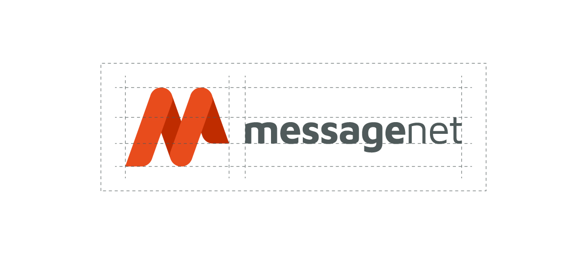 MessageNet logo | Isleta Design Studio